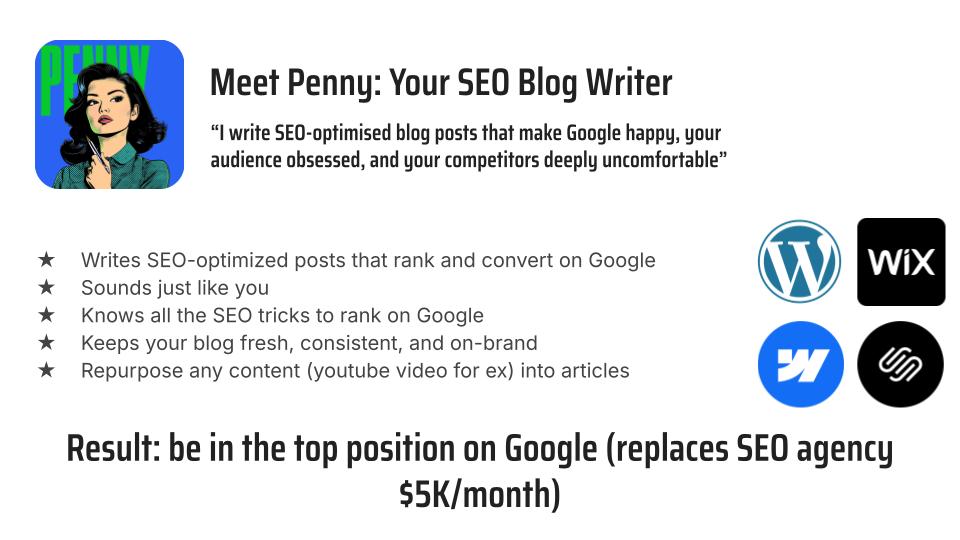 Penny - SEO Blog Writer